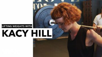 Kacy Hill – Weight Lifting with Kacy Hill
